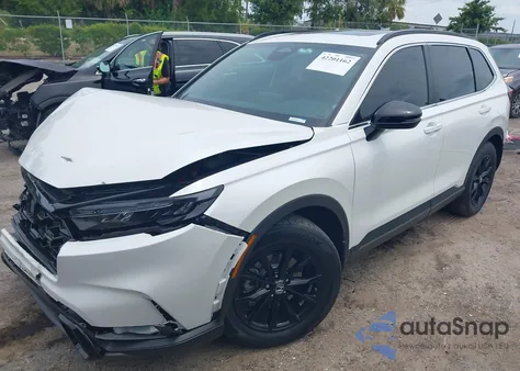 2025 Honda Cr-V Hybrid Sport from USA, damaged, VIN 7FARS5H59SE023557